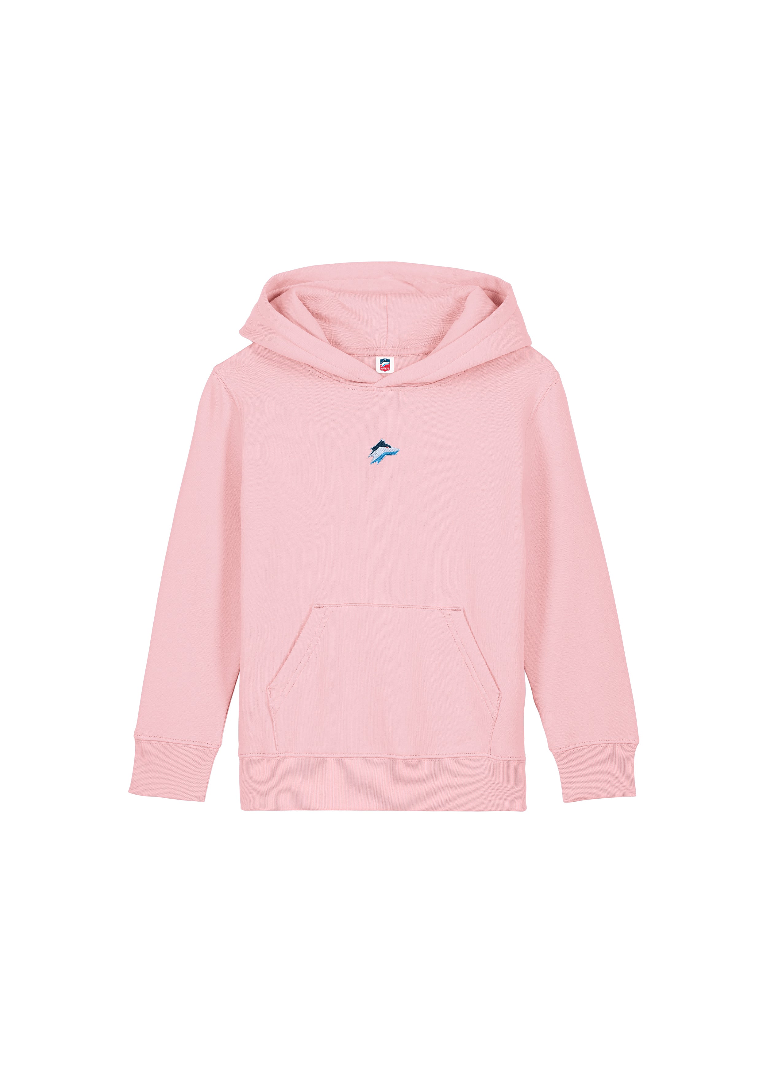 Kinder Hoodie Wolfsline rosa