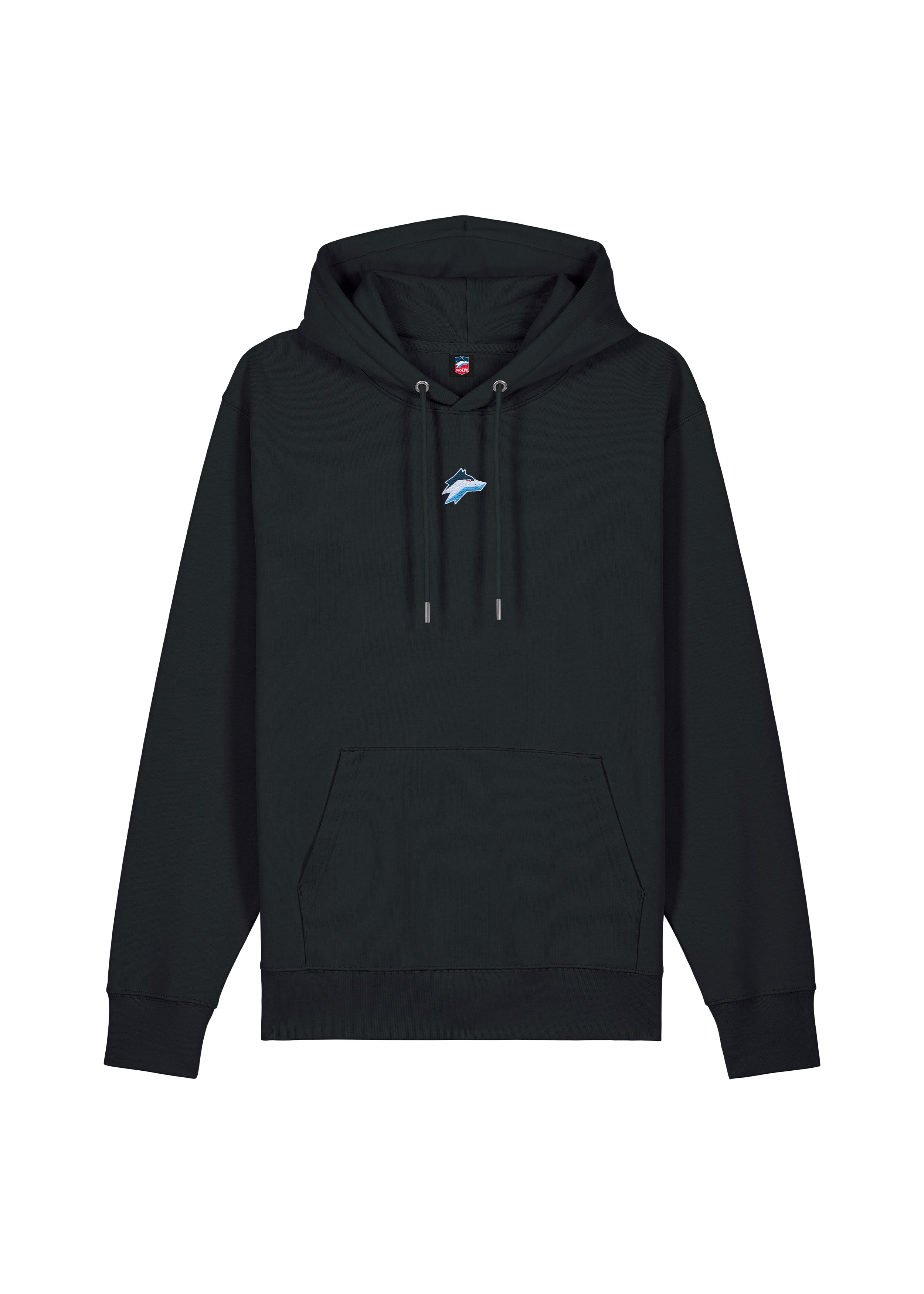 Hoodie Wolfsline schwarz