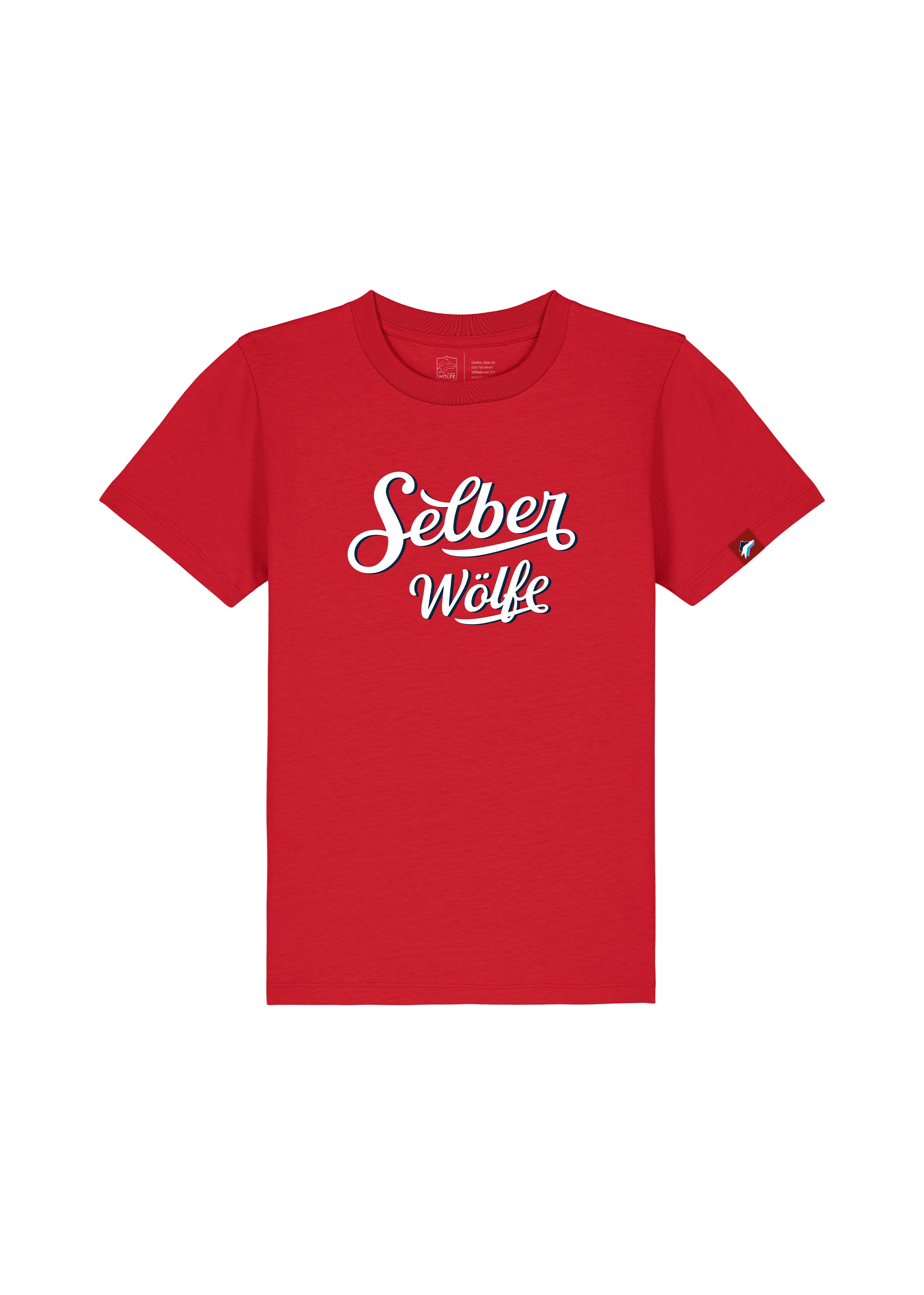 Kinder T-Shirt Retro Style rot