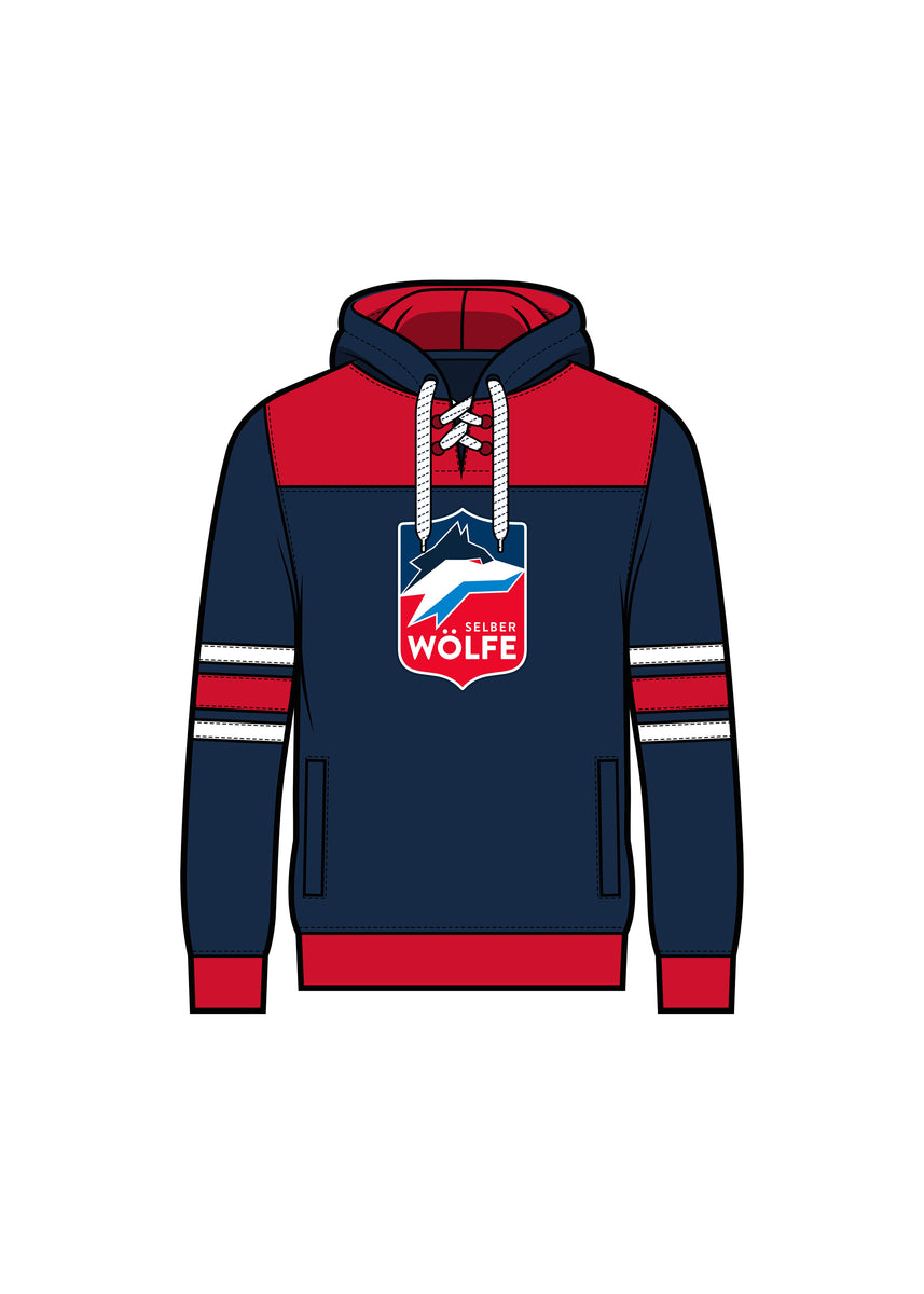 Hockey Hoodie Selber Wölfe
