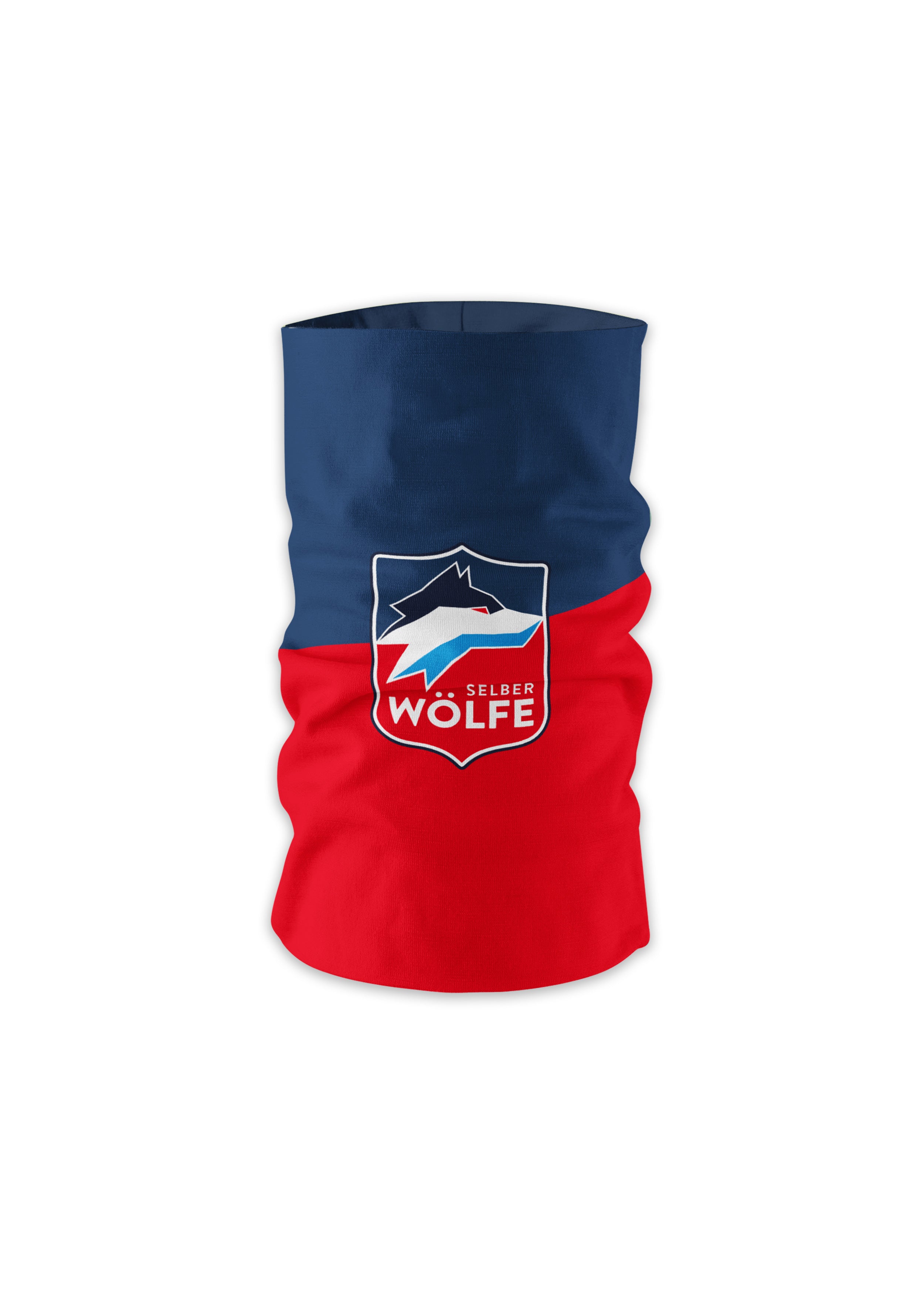 Schlauchschal Blau Rot